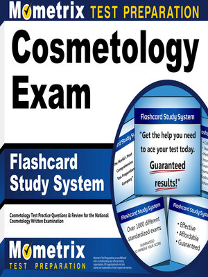 cover image of Cosmetology Exam Flashcard Study System